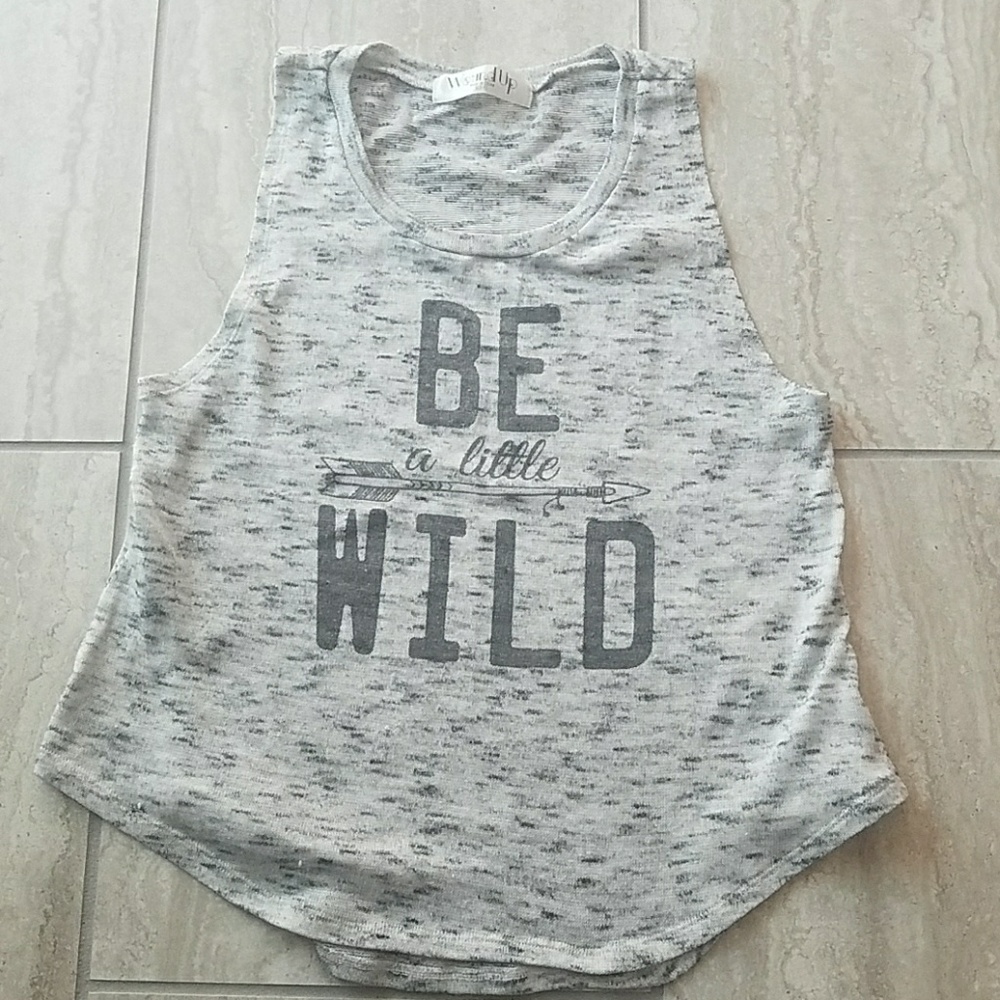 Grey tank top